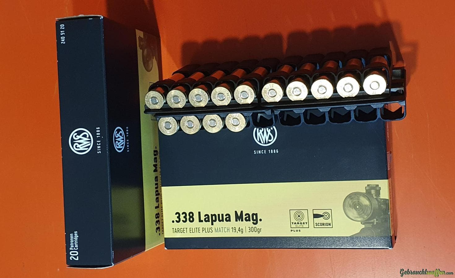 338LM RWS TEP 300 gr .. 34 Patronen