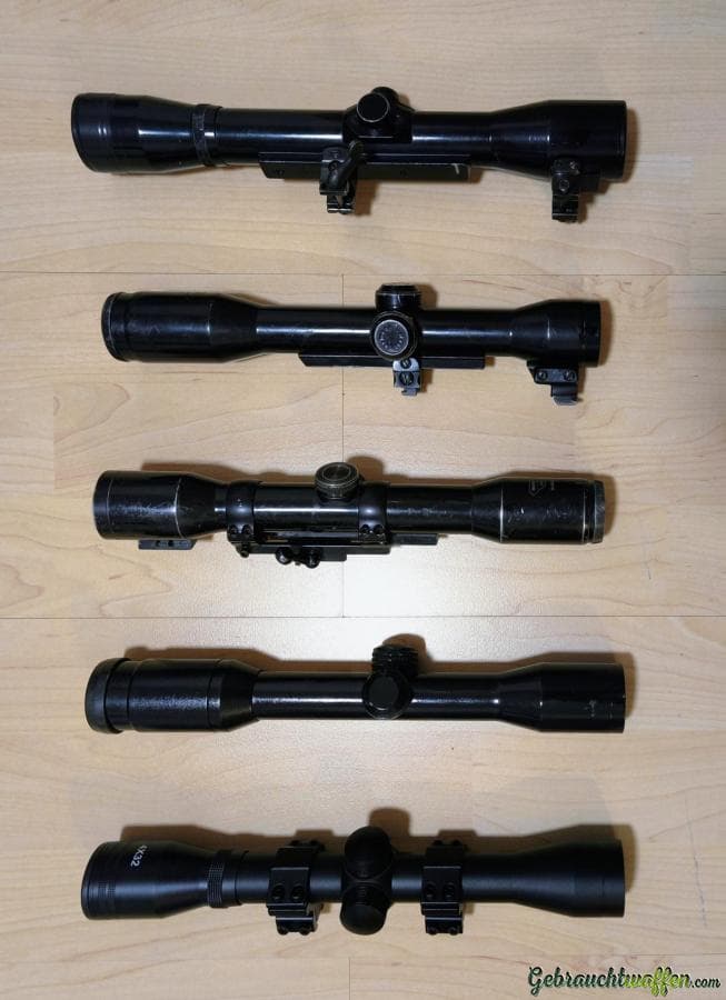 Ältere Zielfernrohre Swarovski, Habicht, Zeiss, LensLux