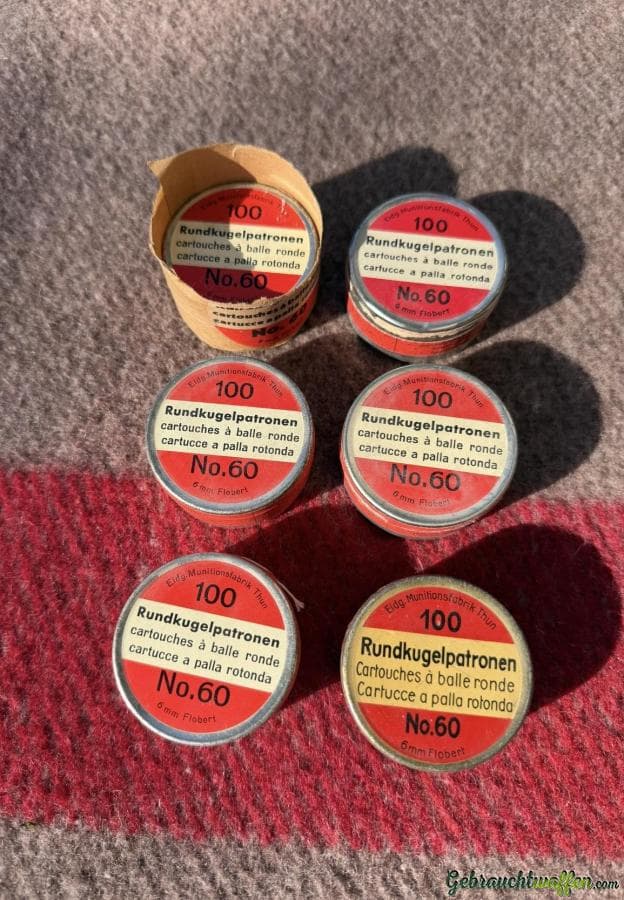 Los 6 mm Flobert Munition