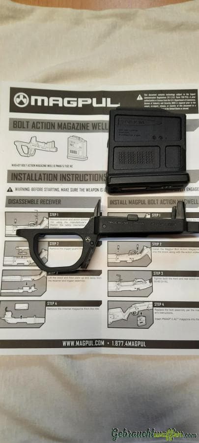 MAGPUL Magazinschacht mit Magazin für Remington 700 SA NEU