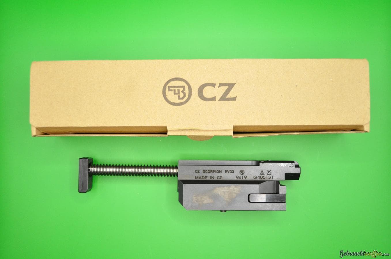 CZ Scorpion EVO 3 Verschlussträger mit Hammer, Kaliber 9mm Para